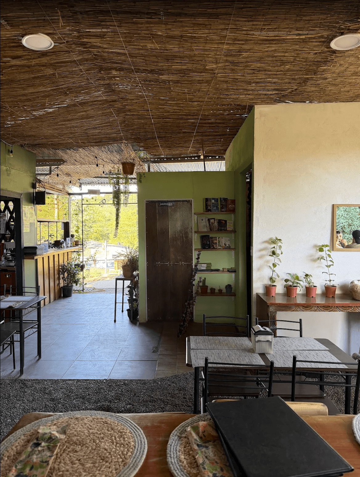 Beautifully plated dish at Coco Café